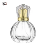 Empty Perfume Bottle 50ml, Clear Glass Atomizer with Locking Cap, 15-thread Press Spray Refillable Bottle for Travel, Fragrance Decanting, Essential Oils - Image 7