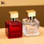 Wholesale 50ml Fragrance Square Glass Bottle Wholesale