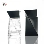 75ml Elegant Glass Perfume Bottle with Cap, Unique Design Refillable Atomizer for Fragrance & Cosmetics - Empty Decanter Bottle - Image 8