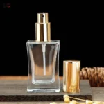 30 50 100 ml Thick Bottom Travel Perfume Refillable Bottle Screw on Cap - Image 2