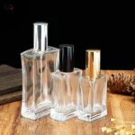 30 50 100 ml Thick Bottom Travel Perfume Refillable Bottle Screw on Cap - Image 3
