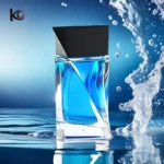 75ml Elegant Glass Perfume Bottle with Cap, Unique Design Refillable Atomizer for Fragrance & Cosmetics - Empty Decanter Bottle - Image 7