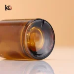 Wholesale Round 30ml 50ml 100ml Amber Perfume Bottle with cap and spray - Image 12