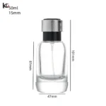 Round Thick Bottom 1.69oz 50ml Perfume Bottles Sell Online in Stock - Image 5