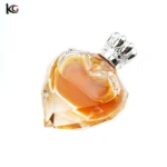 Wholesale 50ml Glass Heart Perfume Bottles No Leakage with silver cap and Spray - Image 4