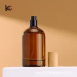 Wholesale Round 30ml 50ml 100ml Amber Perfume Bottle with cap and spray - Image 11