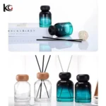 150ml Gradient Color Glass Diffuser Bottle - Cylinder Reed Diffuser Empty Vessel for Essential Oils, Flameless Home Fragrance - Image 8
