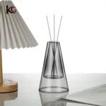 Minimalist Ins-Style Triangle Diffuser Bottle – Tall Double-Layer Borosilicate Glass for Essential Oils - Image 10