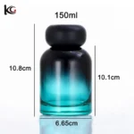 150ml Gradient Color Glass Diffuser Bottle - Cylinder Reed Diffuser Empty Vessel for Essential Oils, Flameless Home Fragrance - Image 3