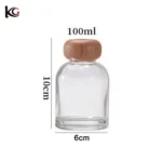 150ml Gradient Color Glass Diffuser Bottle - Cylinder Reed Diffuser Empty Vessel for Essential Oils, Flameless Home Fragrance - Image 6