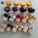 Elegant Smoky Gray Glass Diffuser - Wide Base Empty Bottle with Wood Lid, Includes Reeds & Dried Flowers for Home Fragrance - Image 14