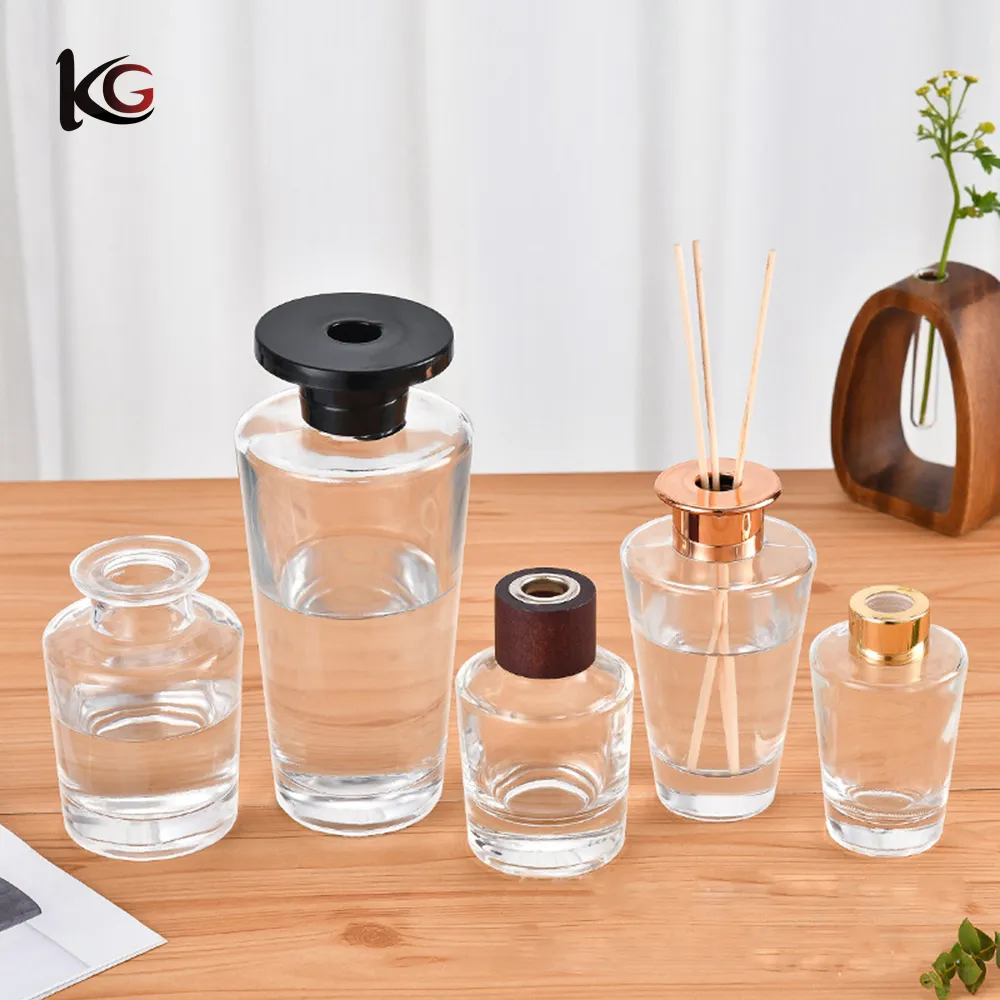 reed diffuser-16 Cylindrical glass base bottle 9999 (XP20) - Image 1