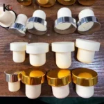 Elegant Smoky Gray Glass Diffuser - Wide Base Empty Bottle with Wood Lid, Includes Reeds & Dried Flowers for Home Fragrance - Image 16