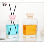 100ml 120ml 150ml 200ml Glass Diffuser Bottle Square Shape with Screw Cap - Image 10