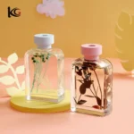 100ml 120ml 150ml 200ml Glass Diffuser Bottle Square Shape with Screw Cap - Image 9