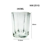 Glass Candle Cup 185ML - Image 2