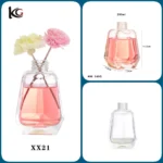 Cylindrical glass base bottle 9999 (XX22) - Image 3