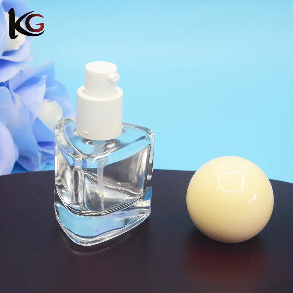 KB95- (18) Wholesale 30ml Clear Matte Foundation Bottle China Supplier - Image 1