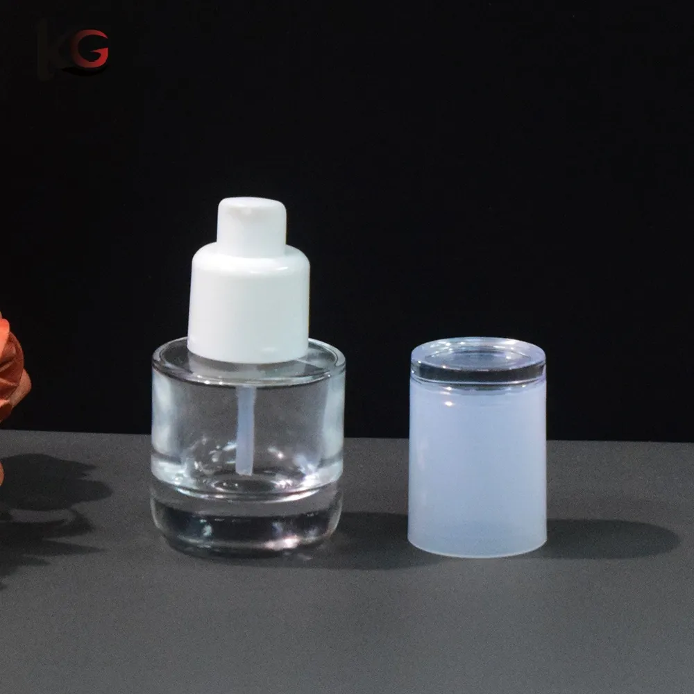 MS-97418 (18) Wholesale 30ml Clear Matte Foundation Bottle China Supplier - Image 1