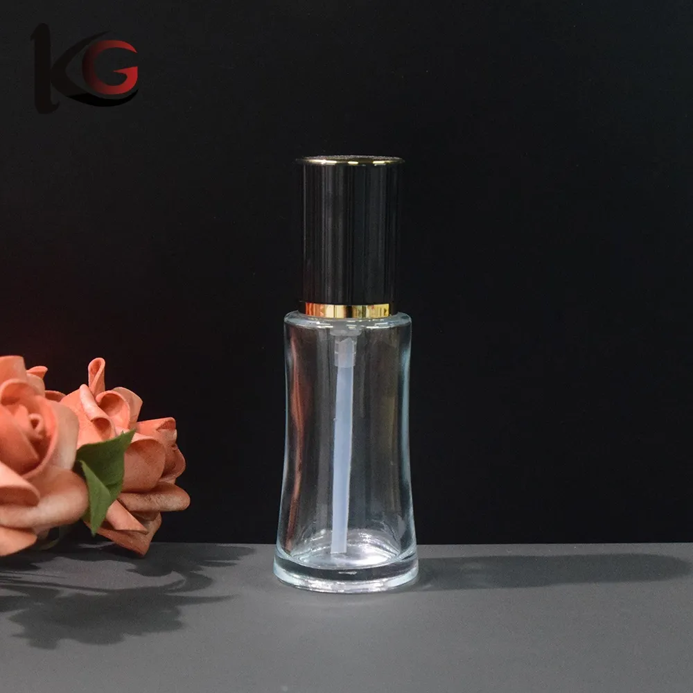 S-252-1000- (9) Wholesale 40ml Clear Matte Foundation Bottle China Supplier - Image 1
