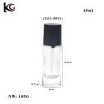Wholesale 30ml Clear Matte Foundation Bottle China Supplier - Image 3