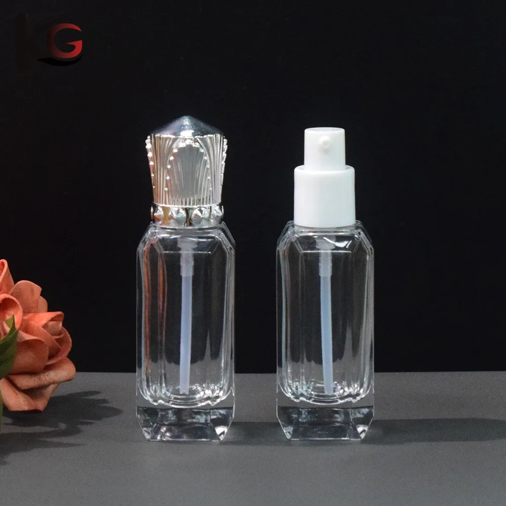 XZJ-002- (15) Wholesale 30ml Clear Matte Foundation Bottle China Supplier - Image 1