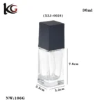 Wholesale 30ml Clear Matte Foundation Bottle China Supplier - Image 2