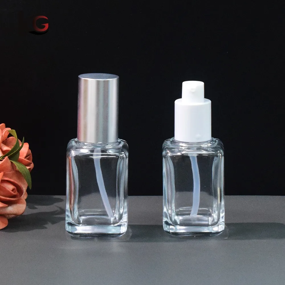 XZJ-20883 (14) Wholesale 70ml Clear Matte Foundation Bottle China Supplier - Image 1