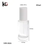 Wholesale 30ml Clear Matte Foundation Bottle China Supplier - Image 2