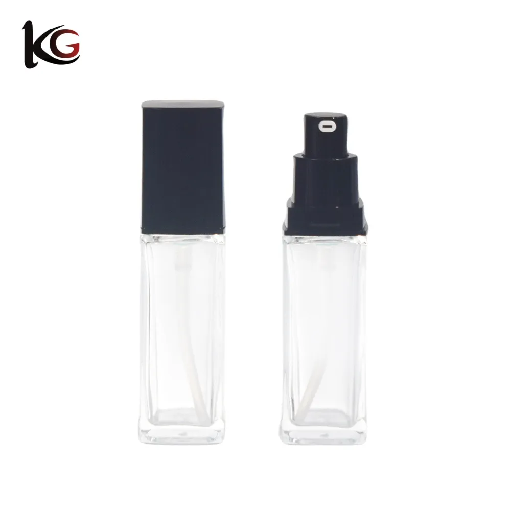 XZJ-FP-3 (8) Wholesale 30ml Clear Matte Foundation Bottle China Supplier - Image 1
