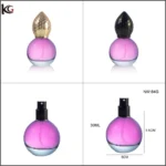 Custom logo 1.06oz 30ml Perfume Bottle Round sell online - Image 9