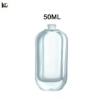 New Tall Perfume Bottle 100ml 3.38oz Clear Glass Container for perfume brand - Image 5
