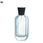 New Tall Perfume Bottle 100ml 3.38oz Clear Glass Container for perfume brand - Image 6