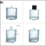 Round Empty 100ml Perfume Bottles 3.38oz Glass Bottle Manufactory Deal online - Image 8