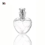 15ml Heart-Shaped Glass Perfume Bottle-Refillable Empty Bottle with Custom Label Printing & Black Press-Type Sprayer for Branding and Essential Oils - Image 9