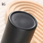 Factory Direct Cylinder Matte Black Perfume Bottles 30ml 50ml - Threaded Pump Glass Empty Bottles, New Design Cosmetic Containers - Image 6