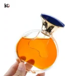 Kuulee Glass Round Flat 50ml 100ml Perfume Bottle Custom