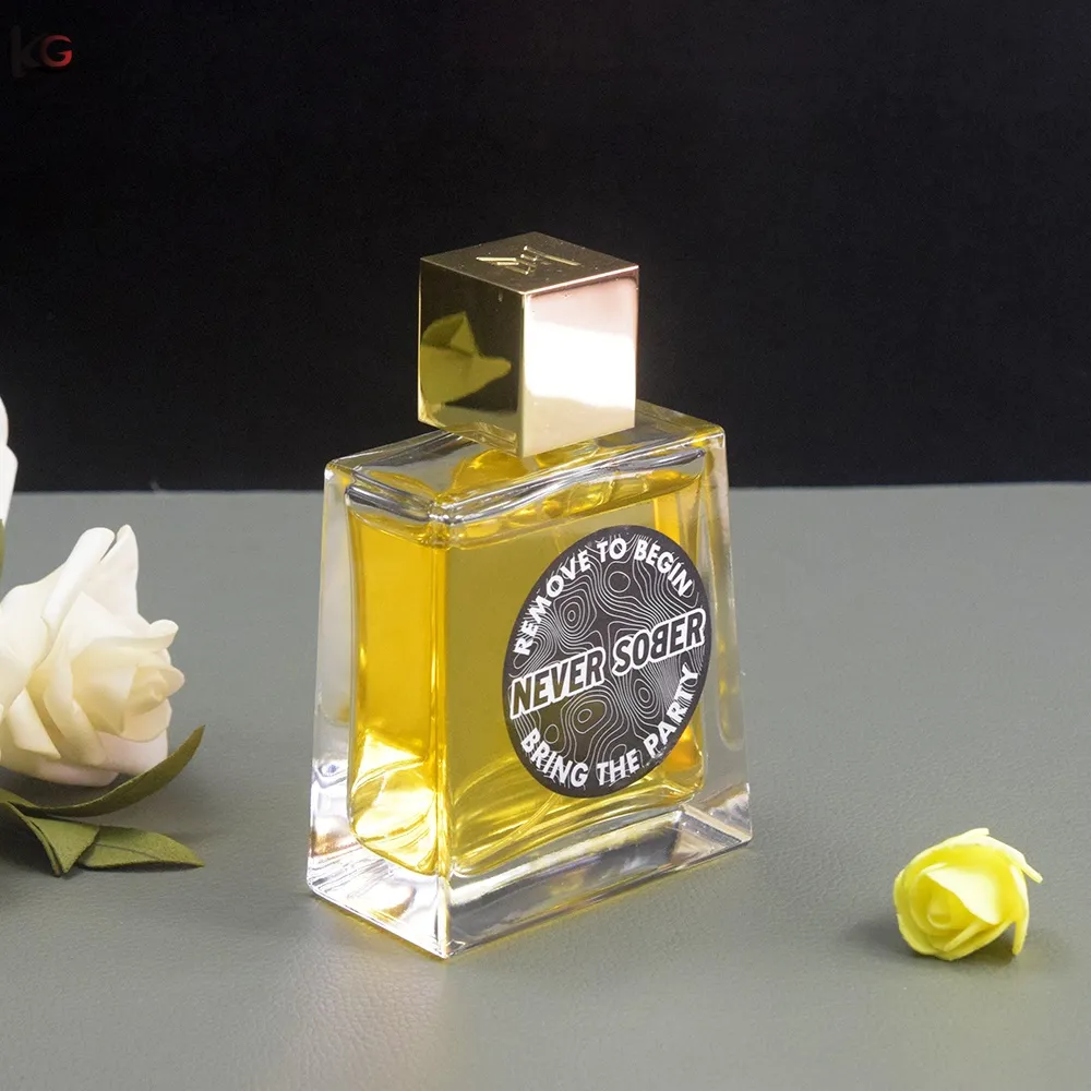 perfume bottle- (4) Blank 100ml Thick Glass Perfume Bottles Wholesale in China - Image 1